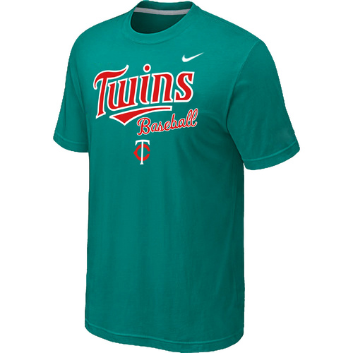 Minnesota Twins 2014 Home Practice T-Shirt - Green,We sell and wholesale Minnesota Twins 2014 Home Practice T-Shirt - Green on line form chian!