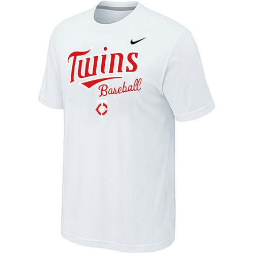 Minnesota Twins 2014 Home Practice T-Shirt - White,We sell and wholesale Minnesota Twins 2014 Home Practice T-Shirt - White on line form chian!