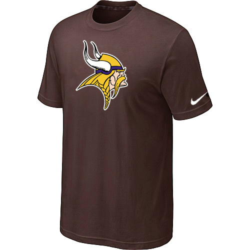 Minnesota Vikings Sideline Legend Authentic Logo T-Shirt Brown,We sell and wholesale Minnesota Vikings Sideline Legend Authentic Logo T-Shirt Brown on line form chian!