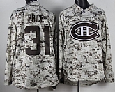 Montreal Canadiens #31 Carey Price White Camo Jerseys,baseball caps,new era cap wholesale,wholesale hats