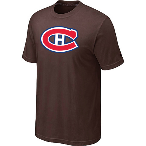 Montreal Canadiens Big & Tall Logo Brown T-Shirt,We sell and wholesale Montreal Canadiens Big & Tall Logo Brown T-Shirt on line form chian!