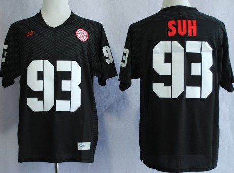 Nebraska Cornhuskers #93 Ndamukong Suh 2013 Black Jerseys,We sell and wholesale Nebraska Cornhuskers #93 Ndamukong Suh 2013 Black Jerseys on line form chian!