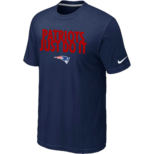 New England Patriots Just Do It D.Blue T-Shirt,We sell and wholesale New England Patriots Just Do It D.Blue T-Shirt on line form chian!