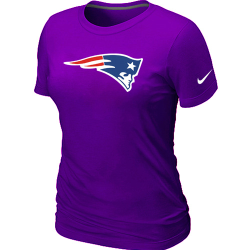 New England Patriots Purple Women's Logo T-Shirt,We sell and wholesale New England Patriots Purple Women's Logo T-Shirt on line form chian!