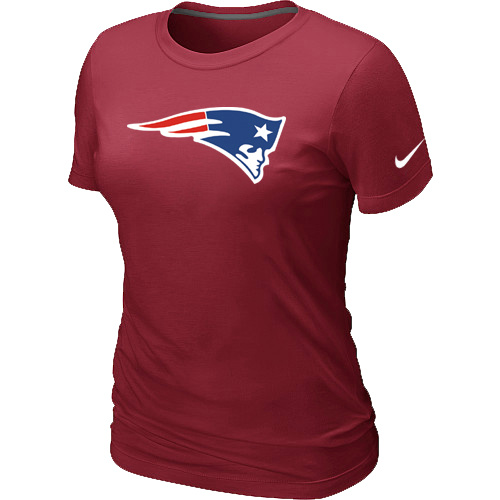 New England Patriots Red Women's Logo T-Shirt,We sell and wholesale New England Patriots Red Women's Logo T-Shirt on line form chian!