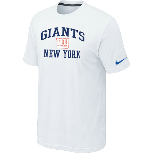 New York Giants Heart & Soul White T-Shirt,We sell and wholesale New York Giants Heart & Soul White T-Shirt on line form chian!