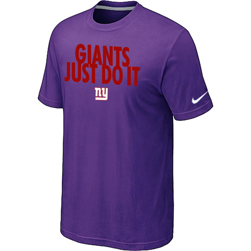 New York Giants Just Do It Purple T-Shirt,We sell and wholesale New York Giants Just Do It Purple T-Shirt on line form chian!