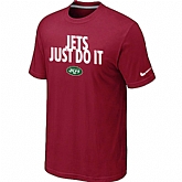 New York Jets Just Do ItRed T-Shirt