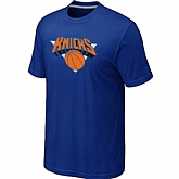 New York Knicks Big & Tall Primary Logo Blue T-Shirt,baseball caps,new era cap wholesale,wholesale hats