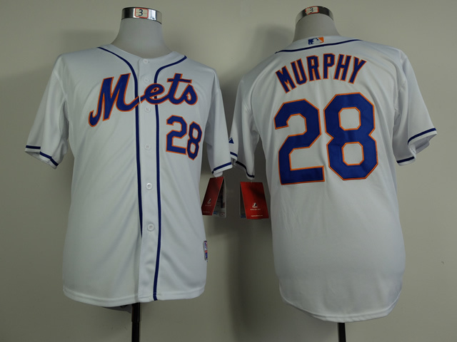 New York Mets #28 Murphy White Jerseys,We sell and wholesale New York Mets #28 Murphy White Jerseys on line form chian!