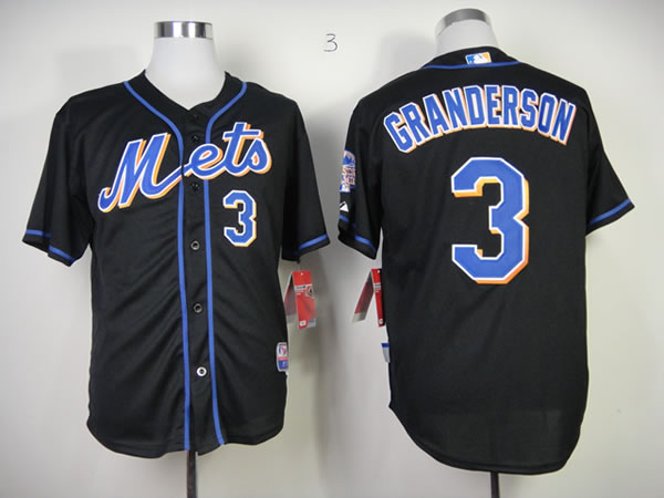 New York Mets #3 Granderson Black Jerseys,We sell and wholesale New York Mets #3 Granderson Black Jerseys on line form chian!