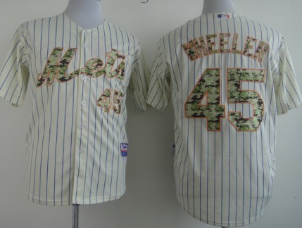 New York Mets #45 Zack Wheeler Cream 2013 USMC Home Cool Base Jerseys,We sell and wholesale New York Mets #45 Zack Wheeler Cream 2013 USMC Home Cool Base Jerseys on line form chian!