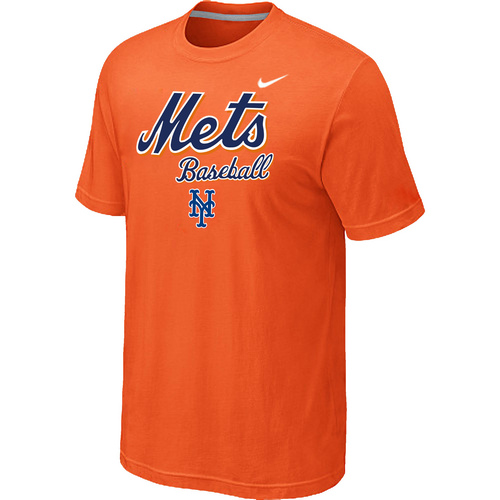New York Mets 2014 Home Practice T-Shirt - Orange,We sell and wholesale New York Mets 2014 Home Practice T-Shirt - Orange on line form chian!