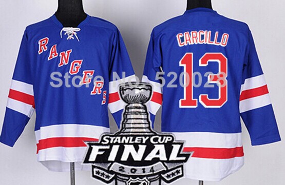 New York Rangers #13 Daniel Carcillo 2014 Stanley Cup Light Blue Jersey,We sell and wholesale New York Rangers #13 Daniel Carcillo 2014 Stanley Cup Light Blue Jersey on line form chian!