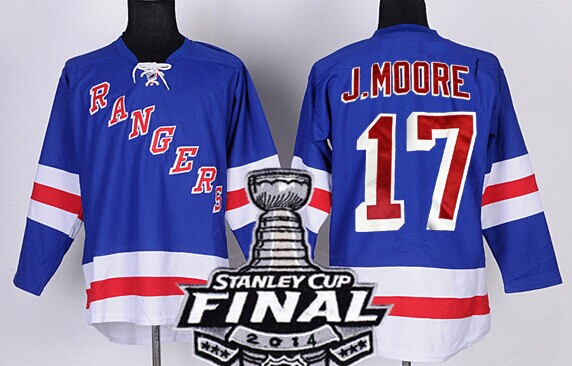 New York Rangers #17 John Moore 2014 Stanley Cup Light Blue Jersey,We sell and wholesale New York Rangers #17 John Moore 2014 Stanley Cup Light Blue Jersey on line form chian!