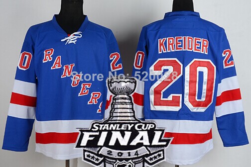 New York Rangers #20 Chris Kreider 2014 Stanley Cup Light Blue Jersey,We sell and wholesale New York Rangers #20 Chris Kreider 2014 Stanley Cup Light Blue Jersey on line form chian!