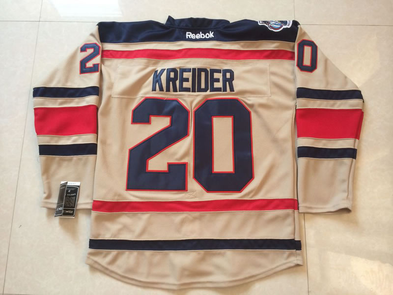 New York Rangers #20 Chris Kreider Cream Jerseys,We sell and wholesale New York Rangers #20 Chris Kreider Cream Jerseys on line form chian!