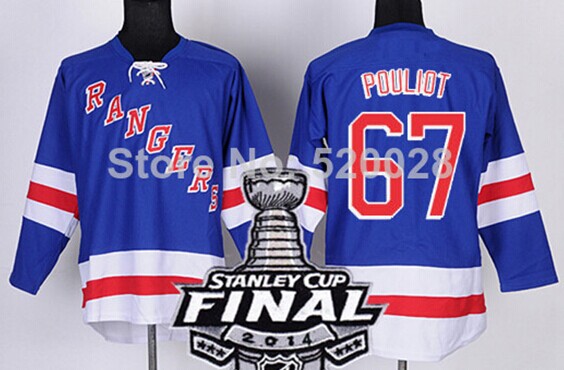 New York Rangers #67 Benoit Pouliot 2014 Stanley Cup Light Blue Jersey,We sell and wholesale New York Rangers #67 Benoit Pouliot 2014 Stanley Cup Light Blue Jersey on line form chian!