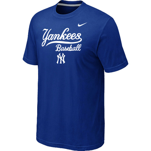 New York Yankees 2014 Home Practice T-Shirt - Blue,We sell and wholesale New York Yankees 2014 Home Practice T-Shirt - Blue on line form chian!