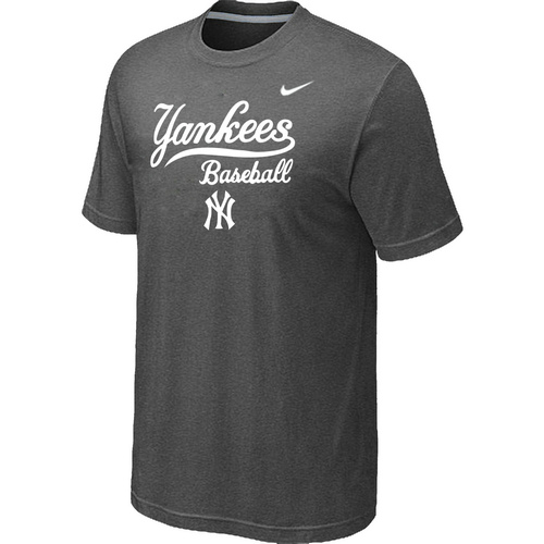New York Yankees 2014 Home Practice T-Shirt - Dark Grey,We sell and wholesale New York Yankees 2014 Home Practice T-Shirt - Dark Grey on line form chian!