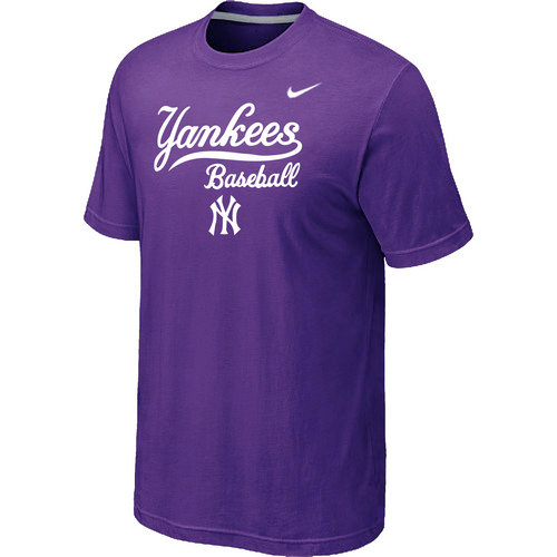 New York Yankees 2014 Home Practice T-Shirt - Purple,We sell and wholesale New York Yankees 2014 Home Practice T-Shirt - Purple on line form chian!