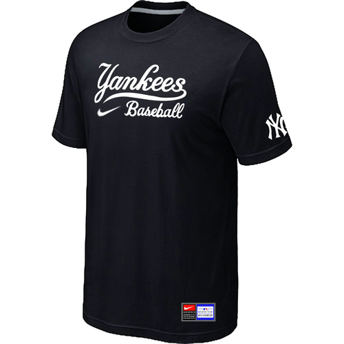 New York Yankees Black Nike Short Sleeve Practice T-Shirt,We sell and wholesale New York Yankees Black Nike Short Sleeve Practice T-Shirt on line form chian!