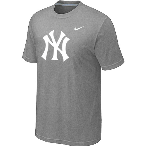 New York Yankees Heathered L.Grey Nike Blended T-Shirt,We sell and wholesale New York Yankees Heathered L.Grey Nike Blended T-Shirt on line form chian!