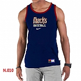 Nike Arizona Diamondbacks Home Practice men Tank Top D.Blue,baseball caps,new era cap wholesale,wholesale hats