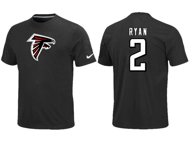 Nike Atlanta Falcons 2 ryan Name & Number T-Shirt Black,We sell and wholesale Nike Atlanta Falcons 2 ryan Name & Number T-Shirt Black on line form chian!