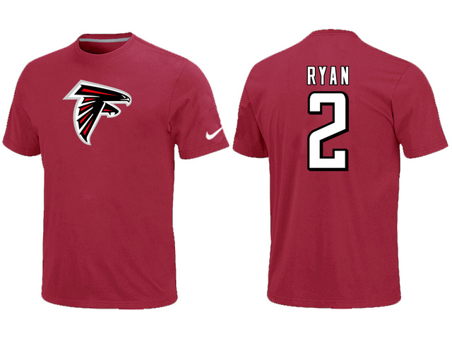 Nike Atlanta Falcons 2 ryan Name & Number T-Shirt Red,We sell and wholesale Nike Atlanta Falcons 2 ryan Name & Number T-Shirt Red on line form chian!