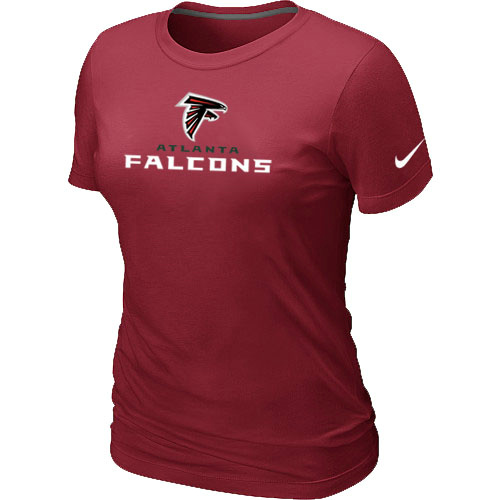 Nike Atlanta Falcons Authentic Logo Women's T-Shirt Red,We sell and wholesale Nike Atlanta Falcons Authentic Logo Women's T-Shirt Red on line form chian!