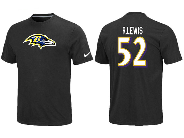 Nike Baltimore Ravens 52 R.LEWIS Name & Number T-Shirt,We sell and wholesale Nike Baltimore Ravens 52 R.LEWIS Name & Number T-Shirt on line form chian!