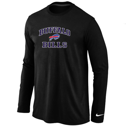 Nike Buffalo Bills Heart & Soul Long Sleeve T-Shirt Black,We sell and wholesale Nike Buffalo Bills Heart & Soul Long Sleeve T-Shirt Black on line form chian!