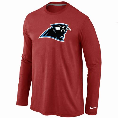 Nike Carolina Panthers Logo Long Sleeve T-Shirt Red,We sell and wholesale Nike Carolina Panthers Logo Long Sleeve T-Shirt Red on line form chian!