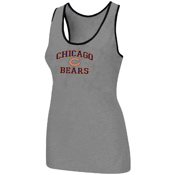 Nike Chicago Bears Heart x26 Soul Tri-Blend Racerback stretch Tank Top L.grey,We sell and wholesale Nike Chicago Bears Heart x26 Soul Tri-Blend Racerback stretch Tank Top L.grey on line form chian!