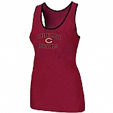 Nike Chicago Bears Heart x26 Soul Tri-Blend Racerback stretch Tank Top Red,baseball caps,new era cap wholesale,wholesale hats