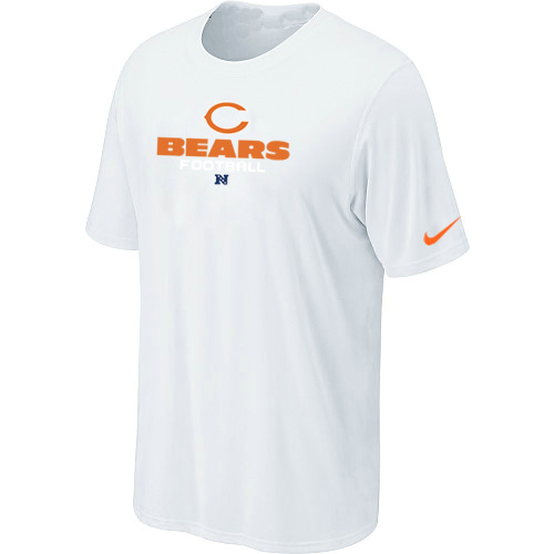 Nike Chicago Bears Sideline Legend Authentic Font logo T-Shirt White,We sell and wholesale Nike Chicago Bears Sideline Legend Authentic Font logo T-Shirt White on line form chian!