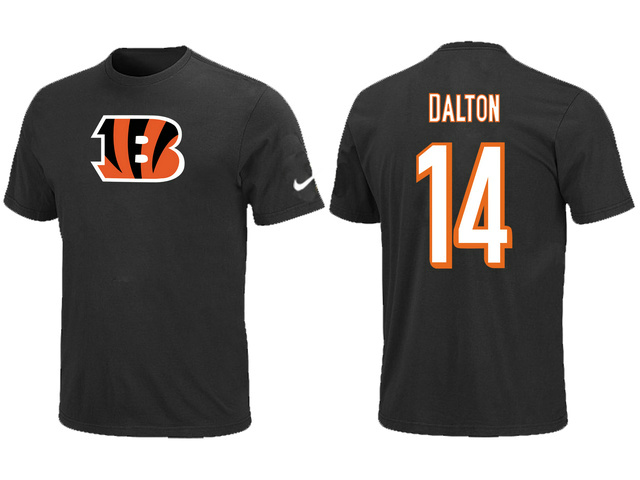 Nike Cincinnati Bengals Andy Dalton Name & Number T-Shirt Black,We sell and wholesale Nike Cincinnati Bengals Andy Dalton Name & Number T-Shirt Black on line form chian!
