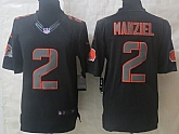 Nike Cleveland Browns #2 Johnny Manziel Black Impact Limited Jerseys,baseball caps,new era cap wholesale,wholesale hats