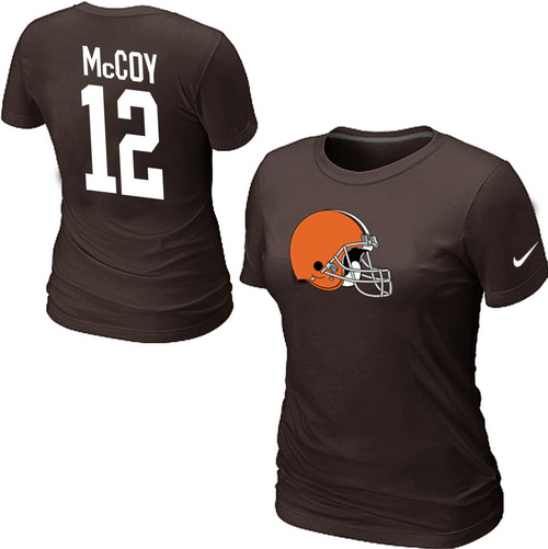 Nike Cleveland Browns Colt McCoy Name & Number Women's T-Shirt,We sell and wholesale Nike Cleveland Browns Colt McCoy Name & Number Women's T-Shirt on line form chian!