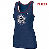 Nike Derek Jeter New York Yankees Official Final Season Commemorative Logo stretch Tank Top Blue,baseball caps,new era cap wholesale,wholesale hats