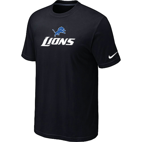 Nike Detroit Lions Authentic Logo T-Shirt BLack,We sell and wholesale Nike Detroit Lions Authentic Logo T-Shirt BLack on line form chian!