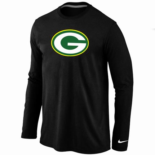 Nike Green Bay Packers Logo Long Sleeve T-Shirt black,We sell and wholesale Nike Green Bay Packers Logo Long Sleeve T-Shirt black on line form chian!