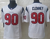 Nike Houston Texans #90 Jadeveon Clowney White Limited Jerseys,baseball caps,new era cap wholesale,wholesale hats