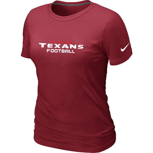 Nike Houston Texans Sideline Legend Authentic Font Women's T-Shirt Red,We sell and wholesale Nike Houston Texans Sideline Legend Authentic Font Women's T-Shirt Red on line form chian!