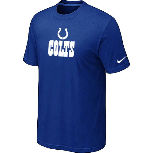 Nike Indianapolis Colts Authentic Logo T-Shirt Blue,We sell and wholesale Nike Indianapolis Colts Authentic Logo T-Shirt Blue on line form chian!