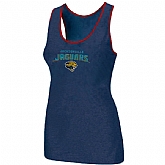 Nike Jacksonville Jaguars Heart x26 Soul Tri-Blend Racerback stretch Tank Top Blue,baseball caps,new era cap wholesale,wholesale hats