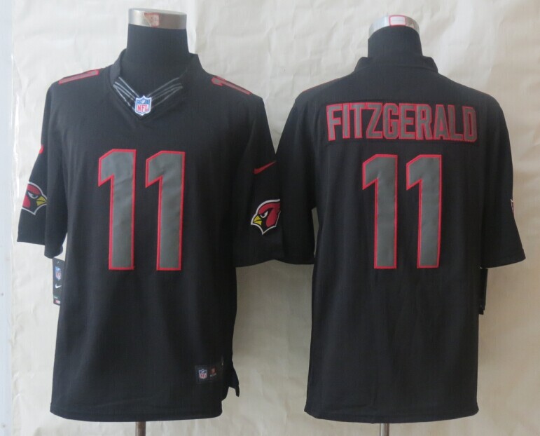 Nike Limited Arizona Cardicals #11 Fitzgerald Impact Black Jerseys,We sell and wholesale Nike Limited Arizona Cardicals #11 Fitzgerald Impact Black Jerseys on line form chian!