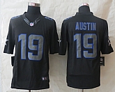 Nike Limited Dallas Cowboys #19 Austin Impact Black Jerseys