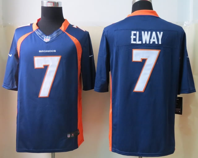 Nike Limited Denver Broncos #7 Elway Blue Jerseys,We sell and wholesale Nike Limited Denver Broncos #7 Elway Blue Jerseys on line form chian!